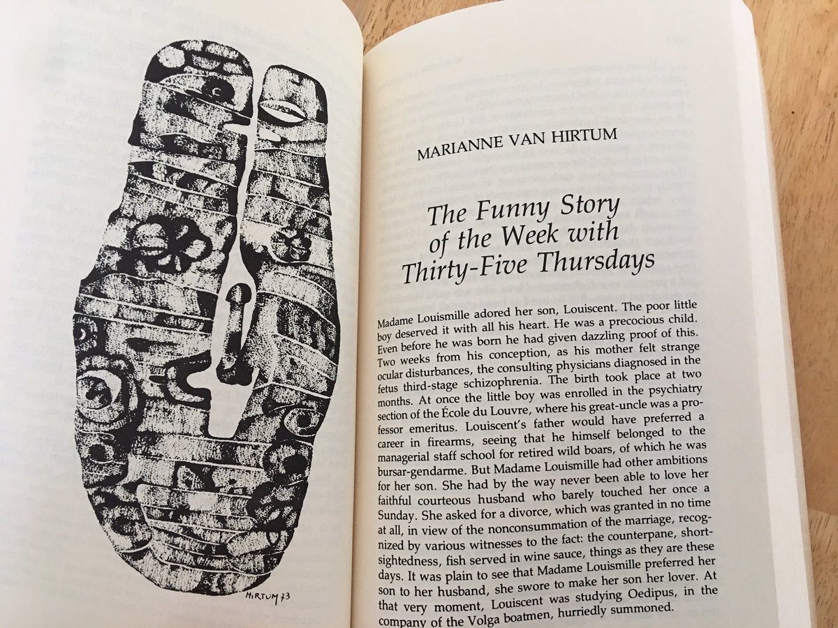 This excellent anthology of short stories (many of which jettison the conventions of the short story) contains a wide range of authors.