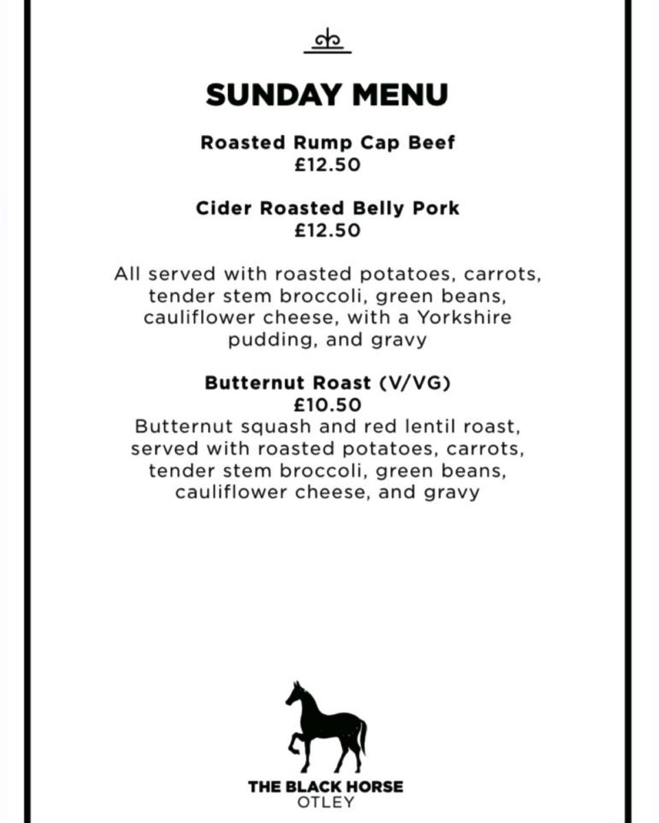 The Black Horse Otley tweet media