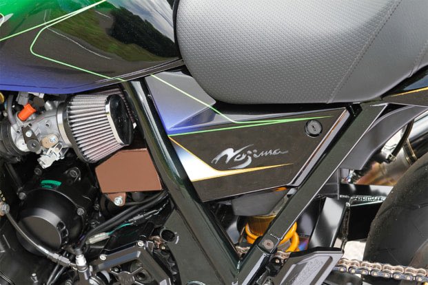 PutiMotor's tweet image. カワサキ ZRX1200 DAEGを、三重県「ノジマエンジニアリング」がカスタマイズ❗️

モノサス化で高い旋回性能を獲得して、8耐を戦ったマシンを完全再現。

カッコイイ〜‼️😳

custom-people.jp/machine/41714/