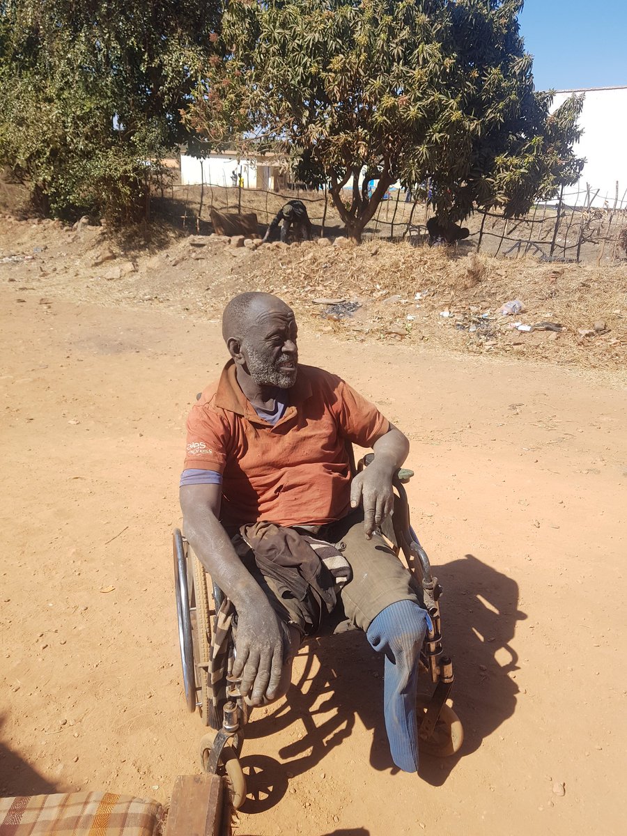 JerryManyika's tweet image. Wheelchair ichiripo zvayo but Dexter needs more assistance ndangozamawo pashoma ipapo.....