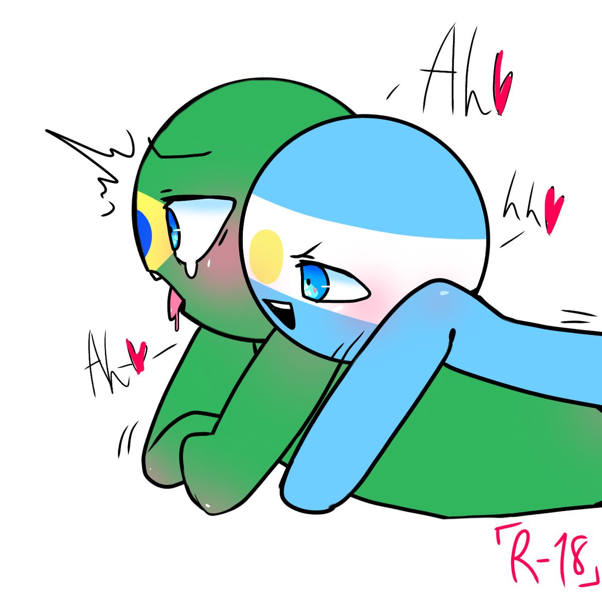 𝘔00𝘯𝘶𝘪 ! ! 🤓 on X: 🇧🇷🇦🇷 #CountryHumans #countryhumansnsfw #brasil  #brazil #argentina #nsfw #nsfwacc #moonuichens  / X