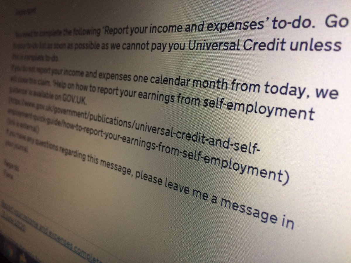 Week 28/52: When a self-employed mum, who does not receive an expected payslip for contract work, asks DWP if she can report expenses later than usual and is told if she does not report within the month they will close her Universal Credit claim  #StoriesBehindTheStatistics