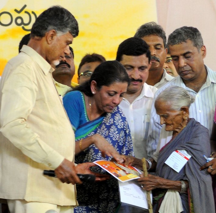 No 11Old age and physically challenged Pension was increased to Rs.1000 from Rs.200. This money deposited into accounts on the 1st of every month without any mediator intervention.