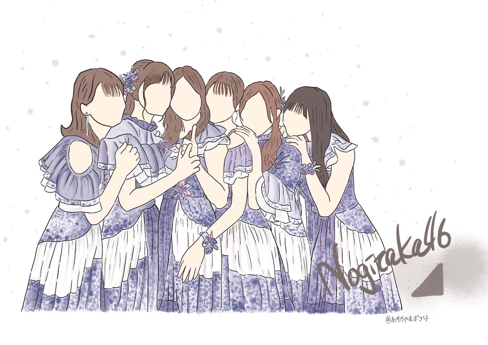 あすかやまポプ子 今回は線画です これは Premium Music 衣装 少し線画やってみよ 乃木坂46 線画 イラスト イラスト好きな人と繋がりたい 秋元真夏 生田絵梨花 白石麻衣 松村沙友理 星野みなみ 齋藤飛鳥 T Co Bzozlur7yi