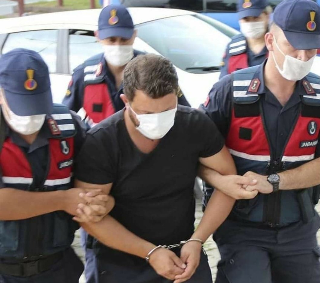 Arhavi'de yavru ayıyı vurup vahşice köpeklere parcalatan Tanju Çakmak yakalandı.Kara avcılığı kanununa muhalefetten 2 ila 5 yıl arası hapis istemi ile soruşturma başlatıldı.Avcılık belgesi olmadığı için @MilliParklar tarafından 33 bin tl para cezası kesildi. <a href="/artvinvaliligi/">T.C. Artvin Valiliği</a>🙏💚