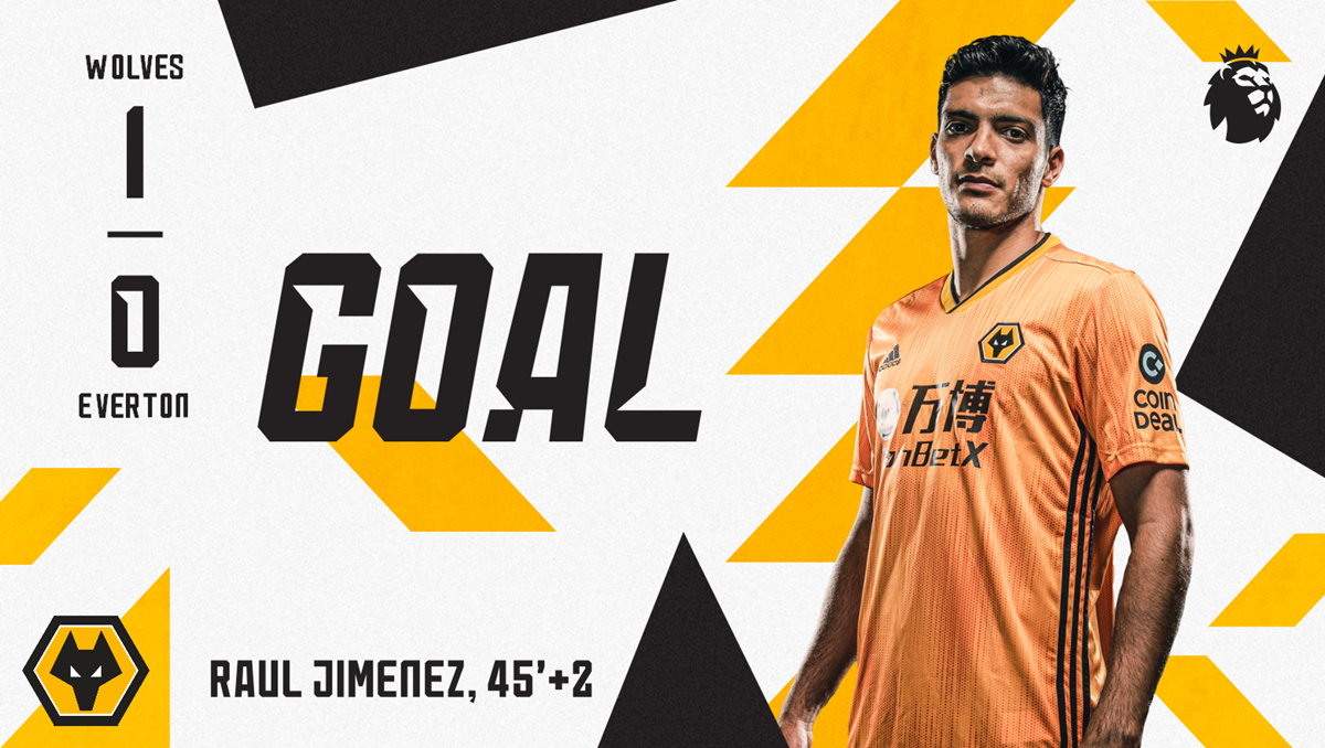 Wolves's tweet photo. RAUL FIRES HOME FROM THE SPOT!! https://t.co/yB5l8UaHfK