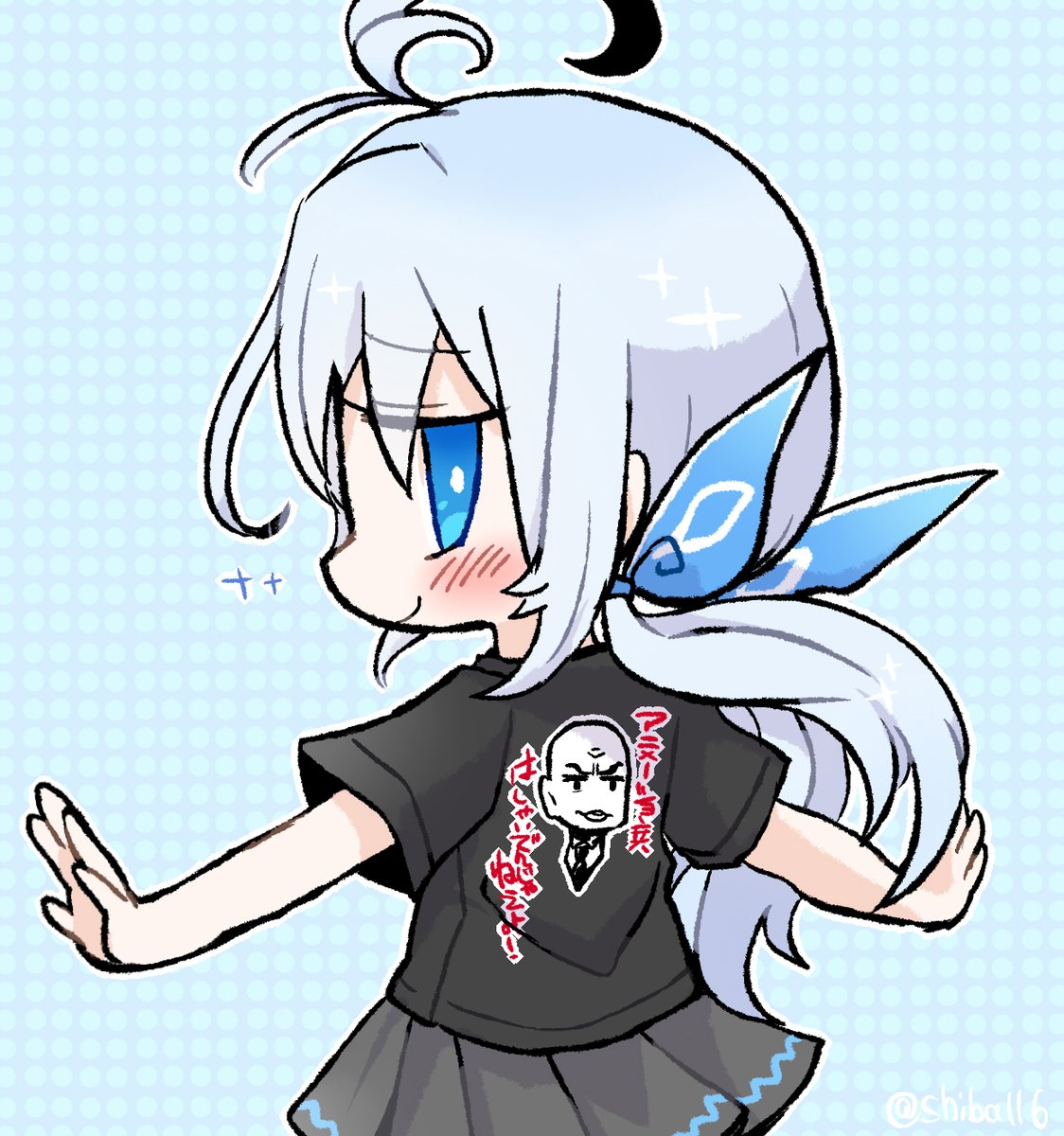 [概要]
このツイートが届いたら、このツイートを引用RT&amp;あなたのイラストを貼り、好きな人を指名してください。

藍川ナンデス様から頂きました!ありがとうございます…!☺️

なーげる様(@nageru09)
萃蟹ドーラク様(@suikanidooraku)

既にバトン頂いている様でしたらスルーして下さって大丈夫です! https://t.co/Vjm2VbEYGY 