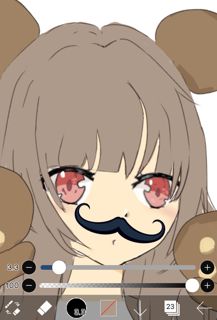 イラスト 日常のはむた ちょっとまってかわいくない