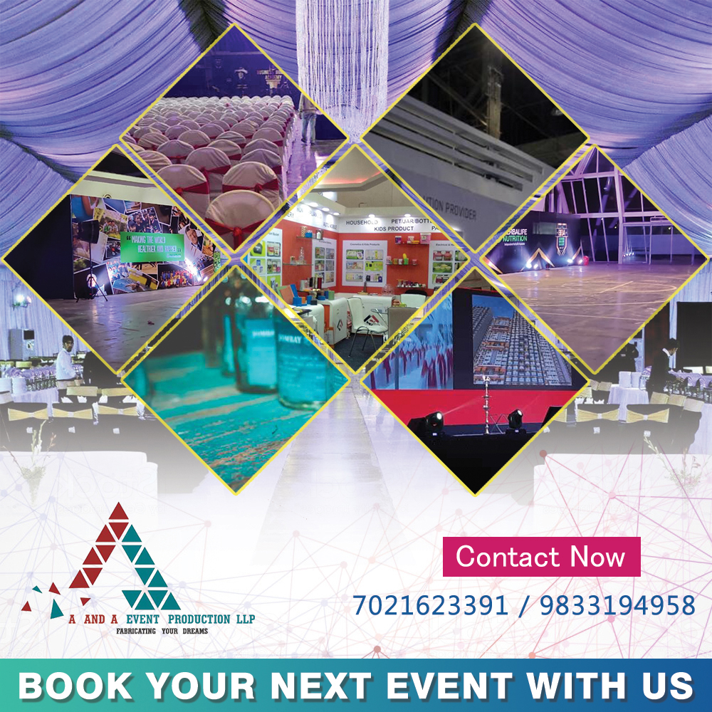 AandAEventProd's tweet image. Qualified professionals brimming with passion, enthusiasm, and dedication who come together to provide end-to-end solutions for a fantastic event.
#EventInfrastructure #VenueConstruction  #StallFabrication #EventManagement #ExhibitionsAndTradeShows #ProductAndBrandPromotions