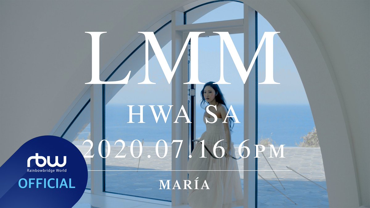 [#화사]

[TEASER] 화사 (Hwa Sa) - LMM #1

🎶 youtu.be/22WBL9qsRrM

2020.07.16 6PM COMING SOON✔

#HwaSa #María #LMM