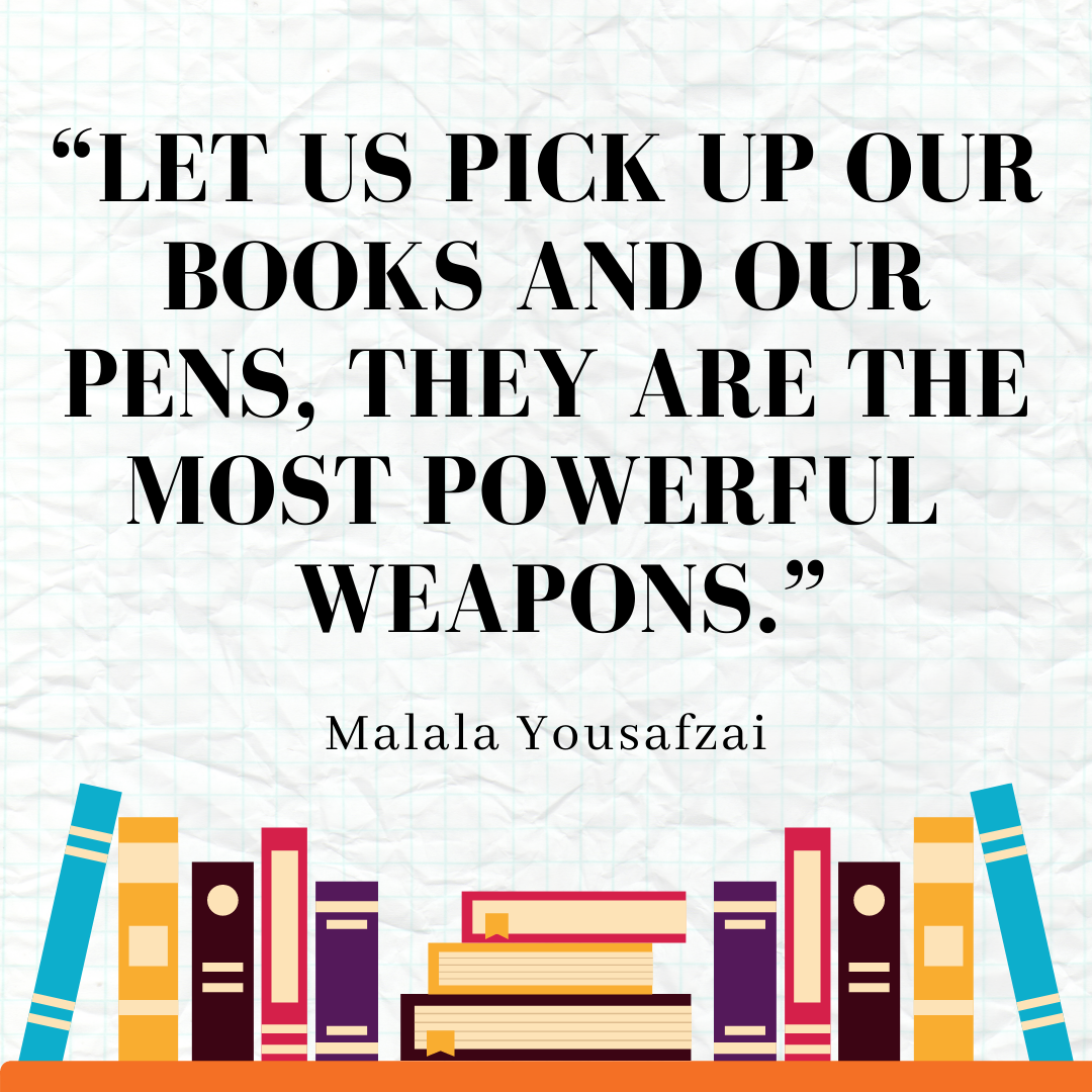We are inspired by #MalalaDay, not only by Malala's actions and leadership, but by the many young people across the world who stand up to create positive change in their communities. It's never too soon to become a leader! #leadership #activism #socialchange