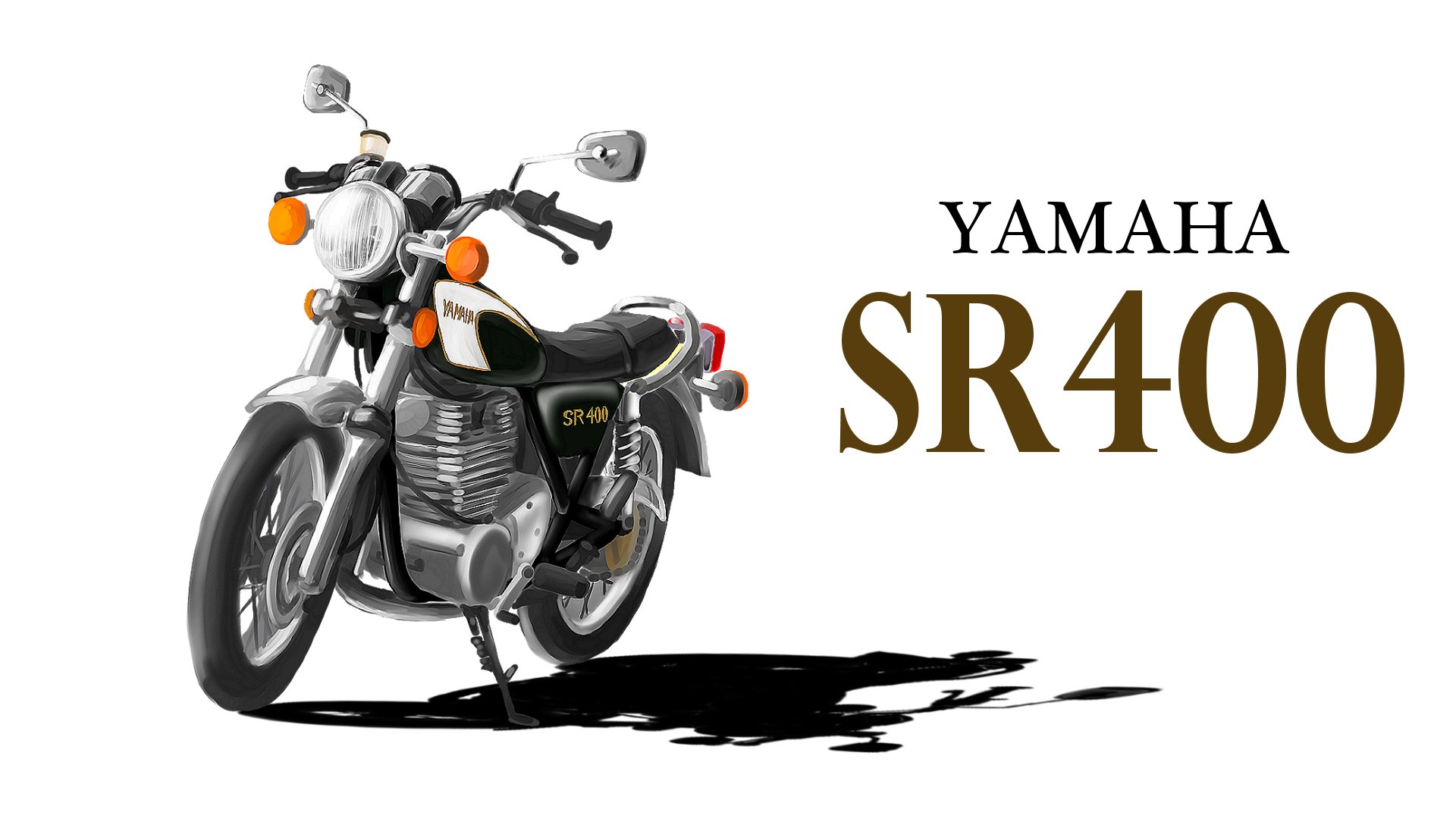 Koba カウルマン 過去絵再掲 Yamaha Sr400 Yamaha バイク Sr400 19 12 27 T Co Eeiawu8yi4 Twitter
