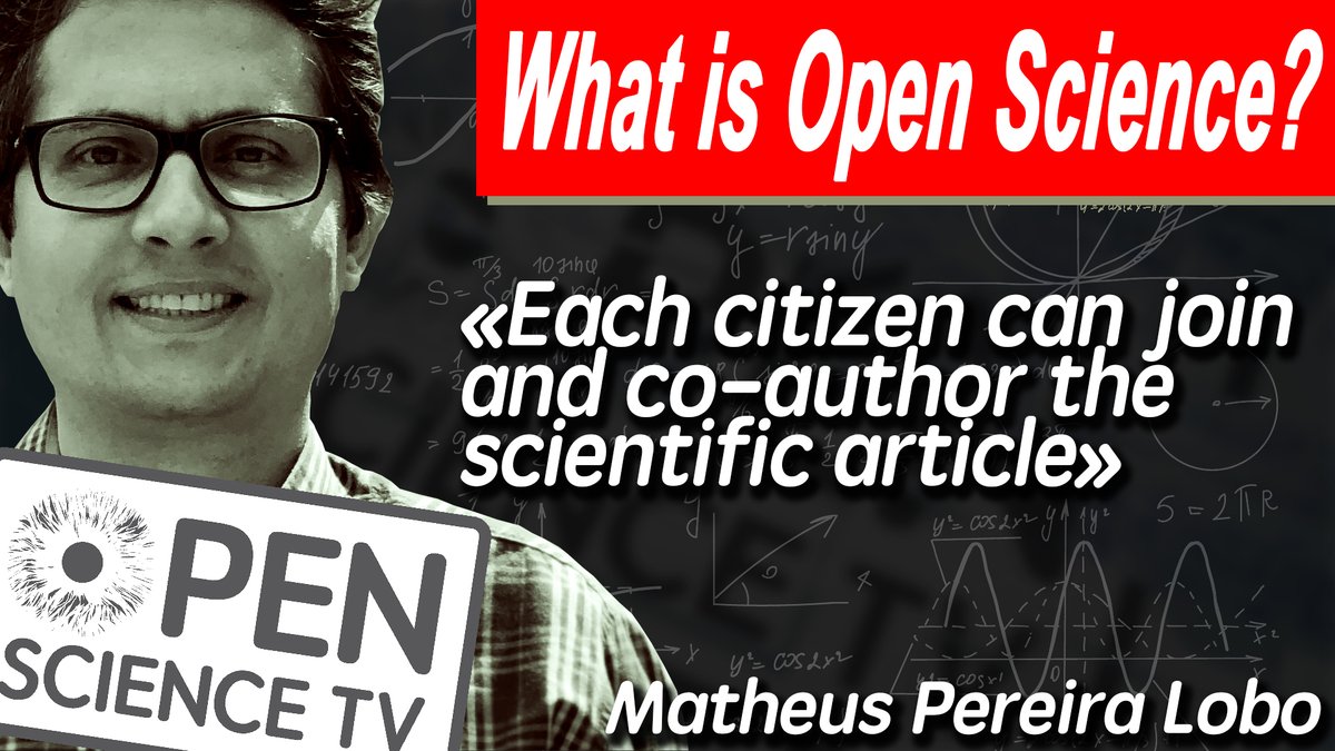 OpenScienceTV's tweet photo. If you have not watch the first #opensciencetv video yet, it is time to do this now! #openscience
https://t.co/2RLDW385TU https://t.co/Nfr52s3VEj