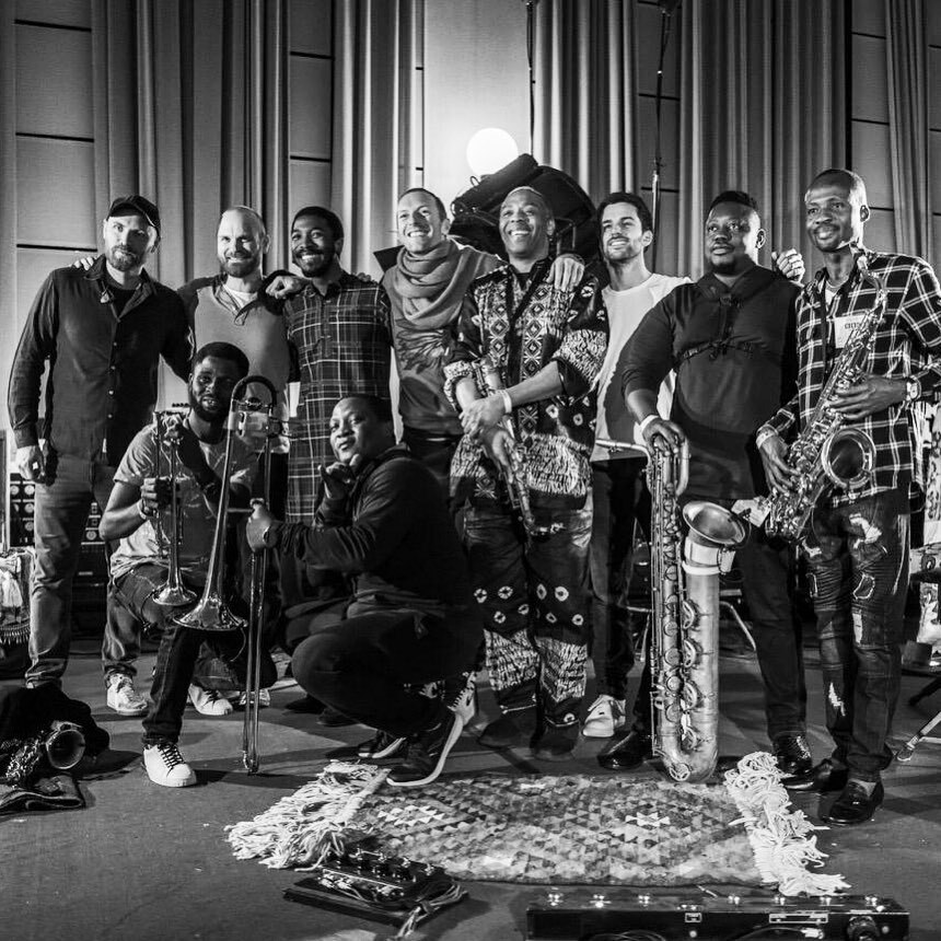 opus_co's tweet photo. @femiakuti featured on Coldplay’s album “Everyday Life”. Song title: “Arabesque” #felakuti #coldplay #naijatotheworld🌍 🇳🇬 https://t.co/JMiInI3vw5 https://t.co/DrLAXrMbVN