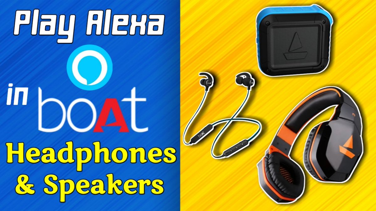 DivigamiEdu's tweet image. #Alexa99 #boatnirvana #AlexaDeveloper
How to Play Alexa in Boat Headphones and Speakers 💝💝
Link:- youtu.be/0a3je_vh3aU