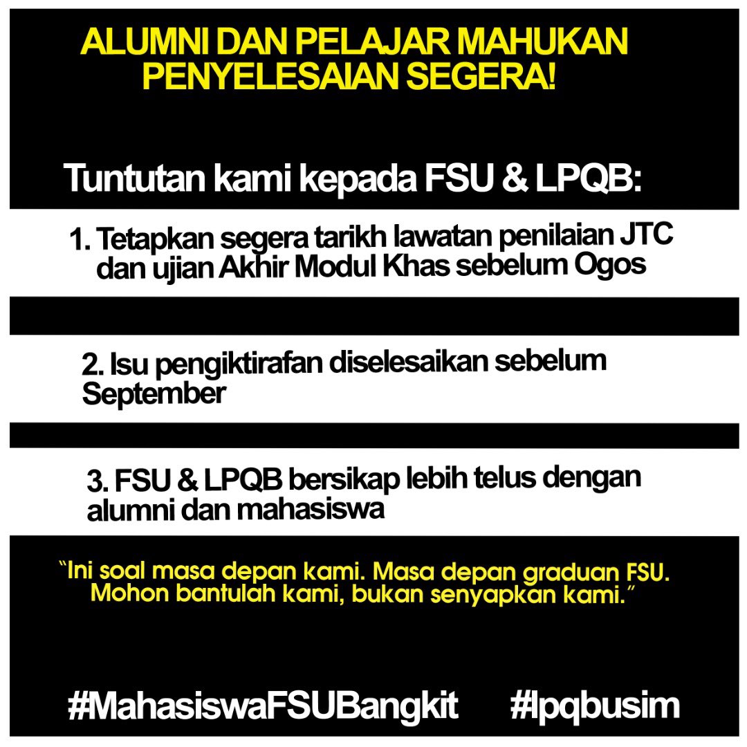 akieyyys's tweet photo. #lpqbusim #MahasiswaFSUBangkit #usim https://t.co/erD3yo2tSf
