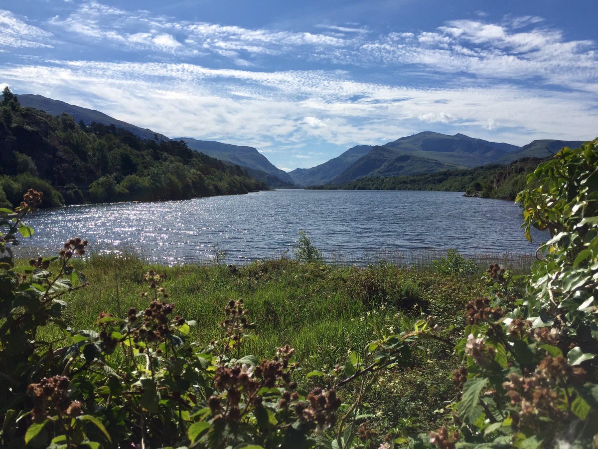 Loveswimrun's tweet photo. Beautiful day for another length of Llyn Padarn, though it wasn’t meant to be this breezy!
Usual Garmin fantasy route... I’m sure it’s 3km & I definitely didn’t turn around & swim back to sit on a rock, nice as that would have been! 🤣
#lovethatview #swimming #openwaterswimming https://t.co/9KHcyOSnmU