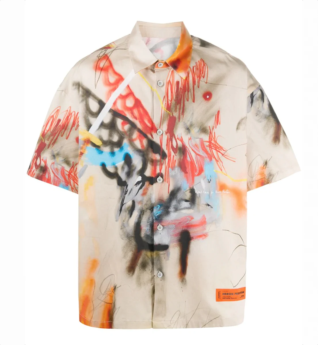 米津玄師 着用 感電シャツ Heron Preston EcuhUIPUMAARWmR?format=webp&