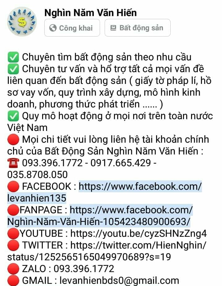 vanhiennghinnam's tweet photo. ✅ Chuyên tìm bất động sản theo nhu cầu
✅ Chuyên tư vấn và hổ trợ tất cả mọi vấn đề liên quan đến bất động sản ( giấy tờ pháp lí, hồ sơ vay vốn, quy trình xây dựng, mô hình .....)
☎ 093.396.1772 - 0917.665.429 - 035.8708.050
#batdongsan #congtybatdongsan https://t.co/IlVv9GSSa6