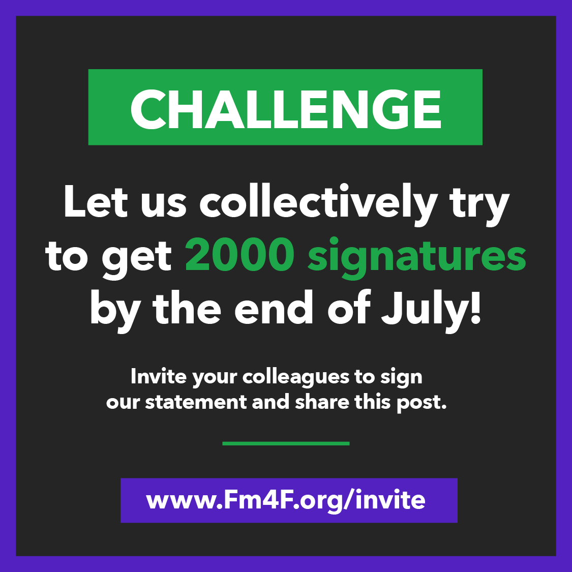 Filmmakers4F's tweet photo. We would like to spread our statement even further and intend to collect 2000 signatures by the end of July. Please help us sharing this post. An email template can be found here: https://t.co/cCTUsA0jbN #fm4f #filmmakersforfuture #greenfilm #ClimateCrisis https://t.co/uOICFUU9Q9