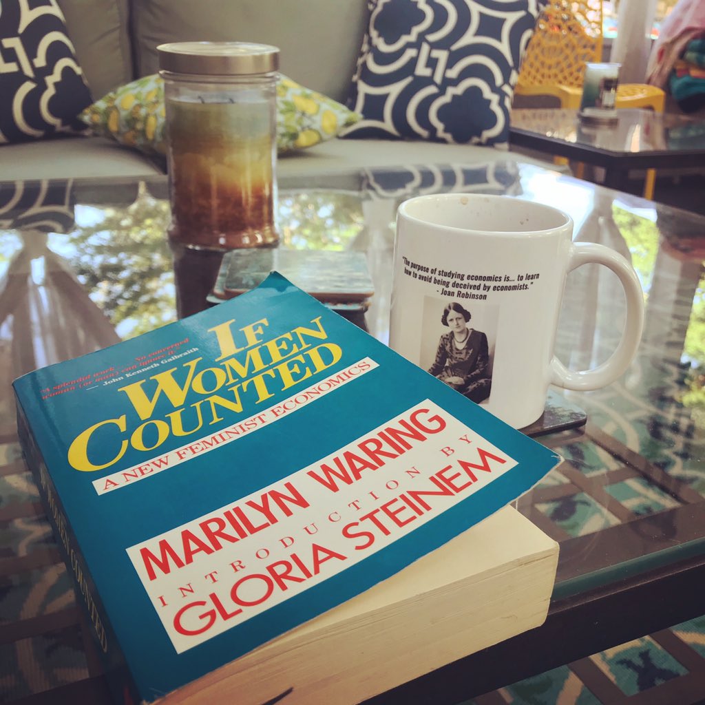 economistmom's tweet photo. First Sunday morning not employed as a “conventional” economist, plotting my next mission in life 🙏🤔💪 #feminist #economics (needs to break through to become mainstream) https://t.co/6DmOmdDUYL