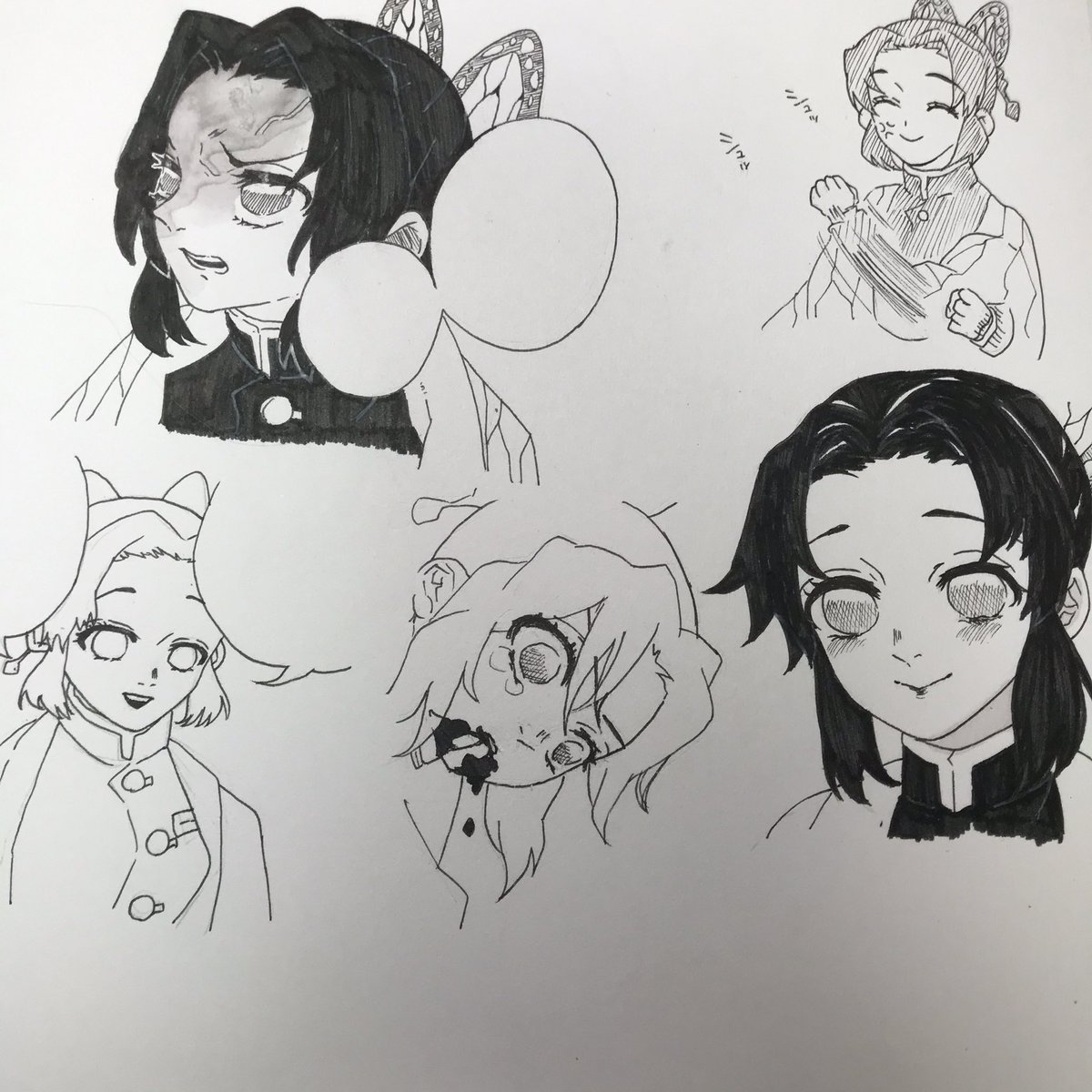 画力あげるにはやっぱり模写なのかなーって思って模写してたけど、まだまだだな?1日目 
