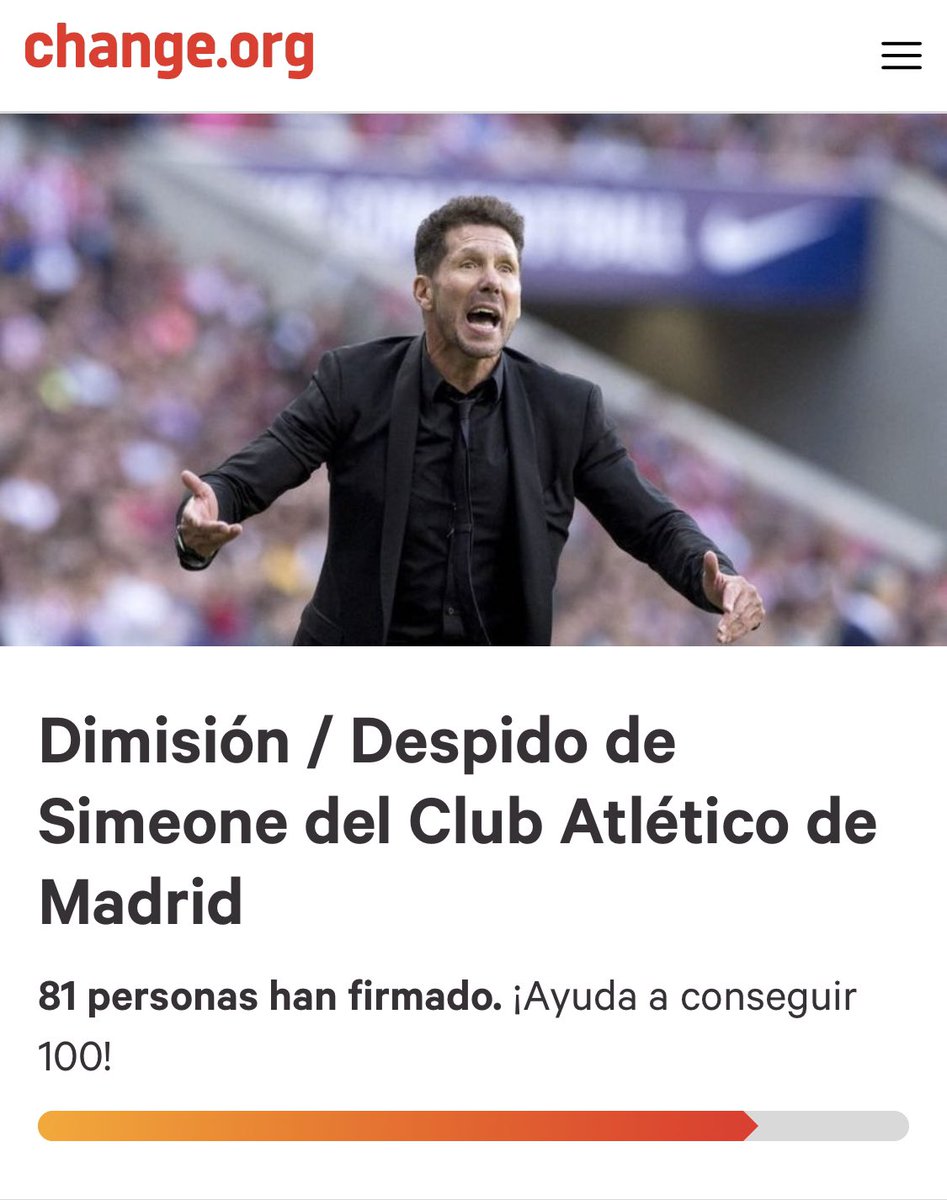 hermandadel3's tweet image. Atleti, un año más a Champions.

Un afectuoso abrazo...

A Matallanas, Ulises Sánchez y  “periodistas” del régimen.

A los 81 ciervos de change.org que querían cargarse al Cholo.

A Rubiales, que quería mandarnos a la EL.

Y a todos los ciervos en general. #MHDP