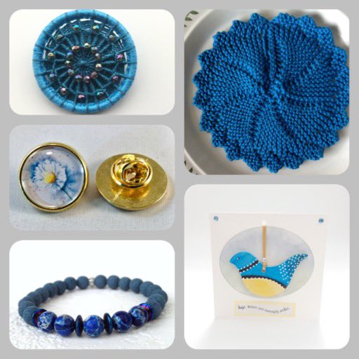 BeadStormJewell's tweet photo. Weekend playtime.....a collection of items from some of my crafting friends @rainbowsnmore63 @AuntyJoanCrafts @kblacey @BeadStormJewell @Adiencrafts #bluecircles #boosterteam1 #sundayvibes #sundayafternoon #supportsmallbusiness #shopindie https://t.co/HxYXl3FG4H