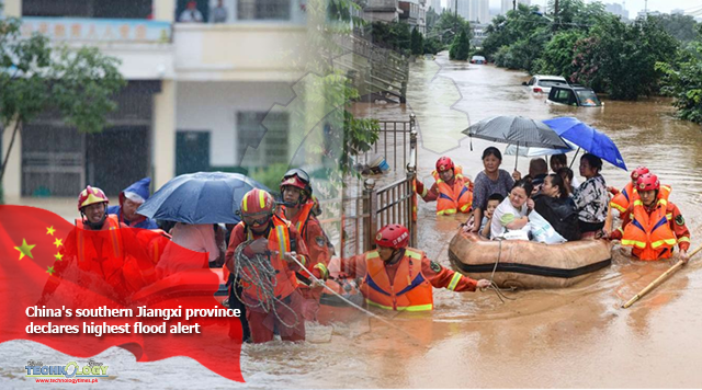 techtimespk's tweet photo. #Alert #China #Declares #Flood #Flood_Alert #Highest #Jiangxi #Province #Southern #China #TechnologyTimes - https://t.co/BHHYgaV1vf https://t.co/j5PujWW2hQ