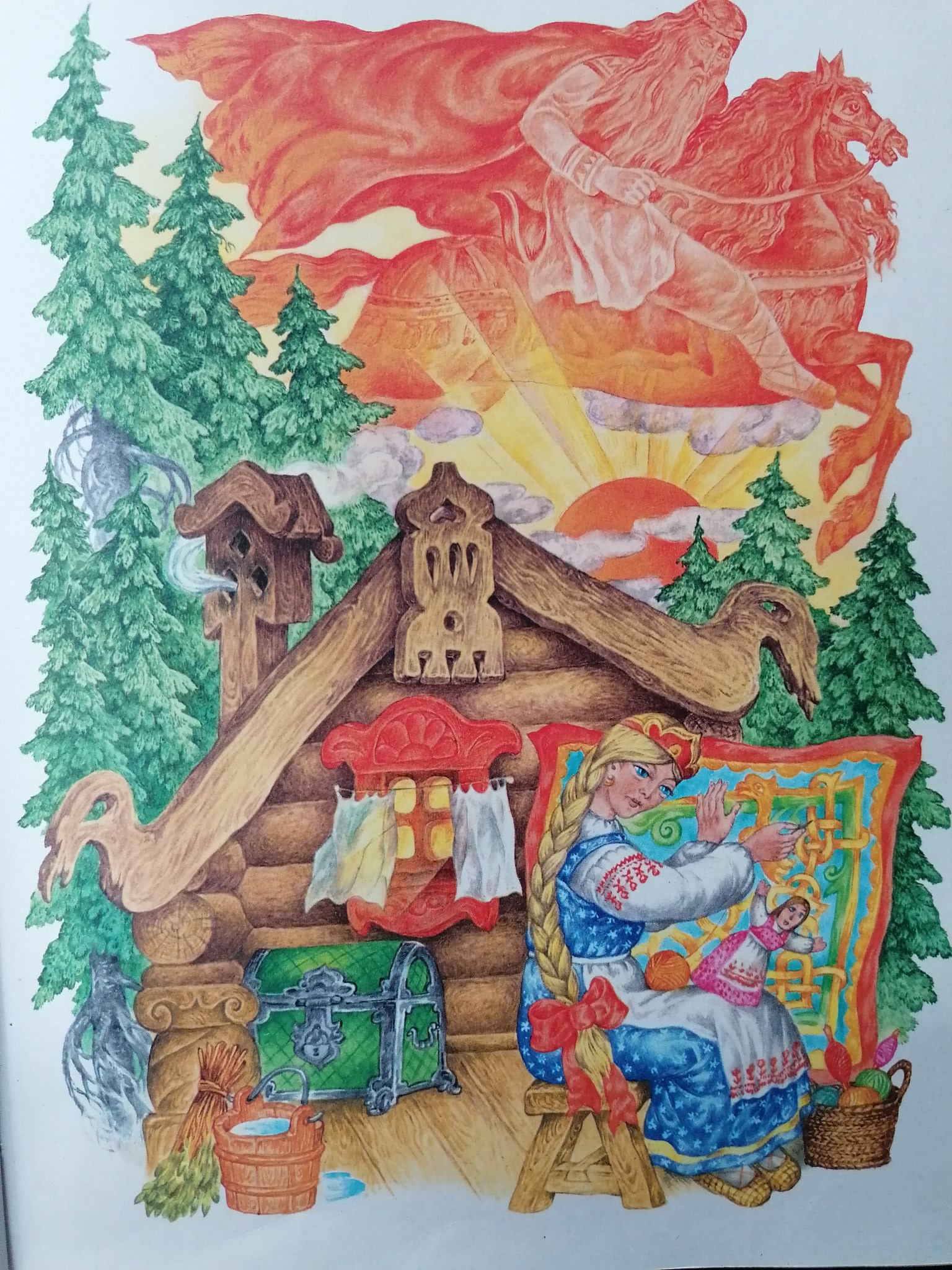 Чудо Дивное, чудо чудное русские народные сказки
