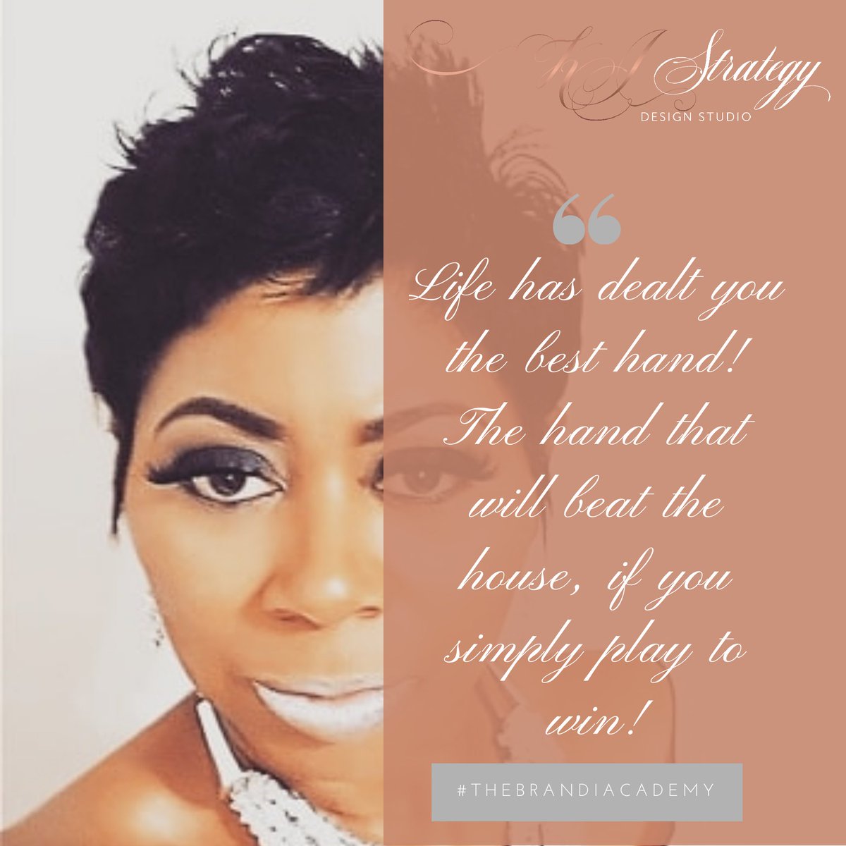 KJSDStudio's tweet photo. Sunday's Word: No matter what your situation is...God has equipped you with EVERYTHING you need to WIN!!  Use what's in your hand!!  The universe will begin to move on your behalf!!  But, YOU MUST PLAY TO WIN!
#kjsdstudio #TheBrandIAcademy #GIFT #YouGotThis #Handlethat https://t.co/gb2UKRdMBx