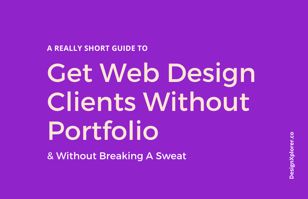 DesignXplorer's tweet photo. Getting Web Design Clients Without Portfolio & Without Breaking A Sweat (A Really Short Guide): https://t.co/k1mTCd1he1
#DesigningWebPages #webbusiness #freelance #webdesign #graphicdesign https://t.co/VhJRQiniDt