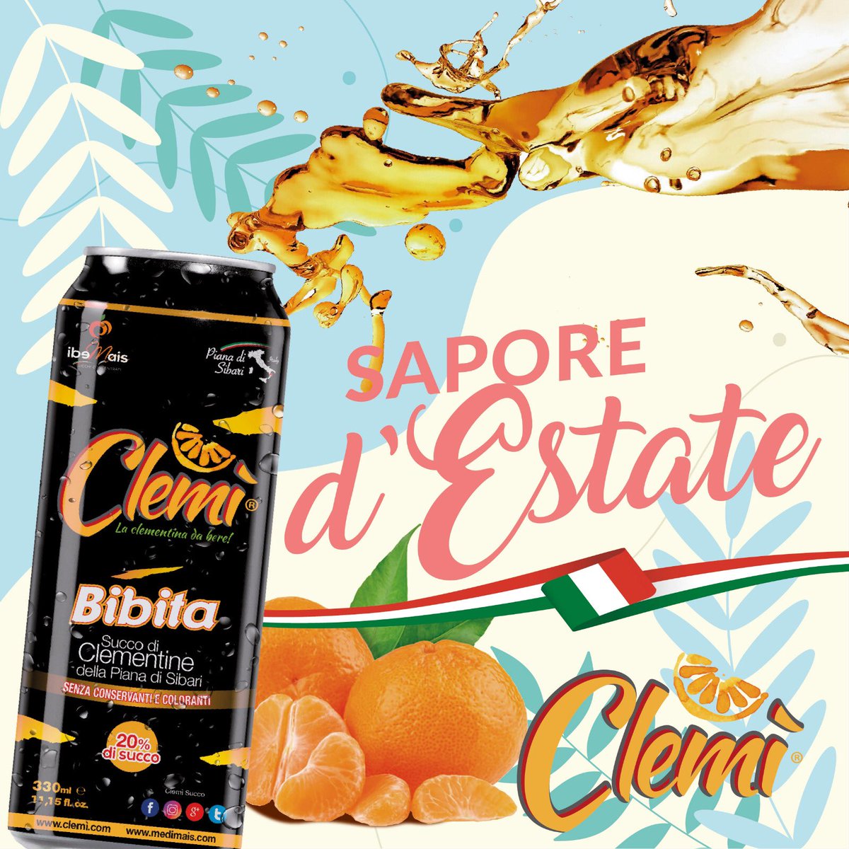 clem47064747's tweet photo. L’estate con i sapori dell’inverno!
Bontà,dolcezza e carica di vitaminaC tipiche delle Clementine della Sibaritide da gustare anche durante l’estate
Grazie a Clemì,la clementina da bere!
#estate2020 #bibita #bevanda #bibitacalabrese #senzaglutine #glutenfree #drink #madeinitaly https://t.co/ksQvCSSgeC