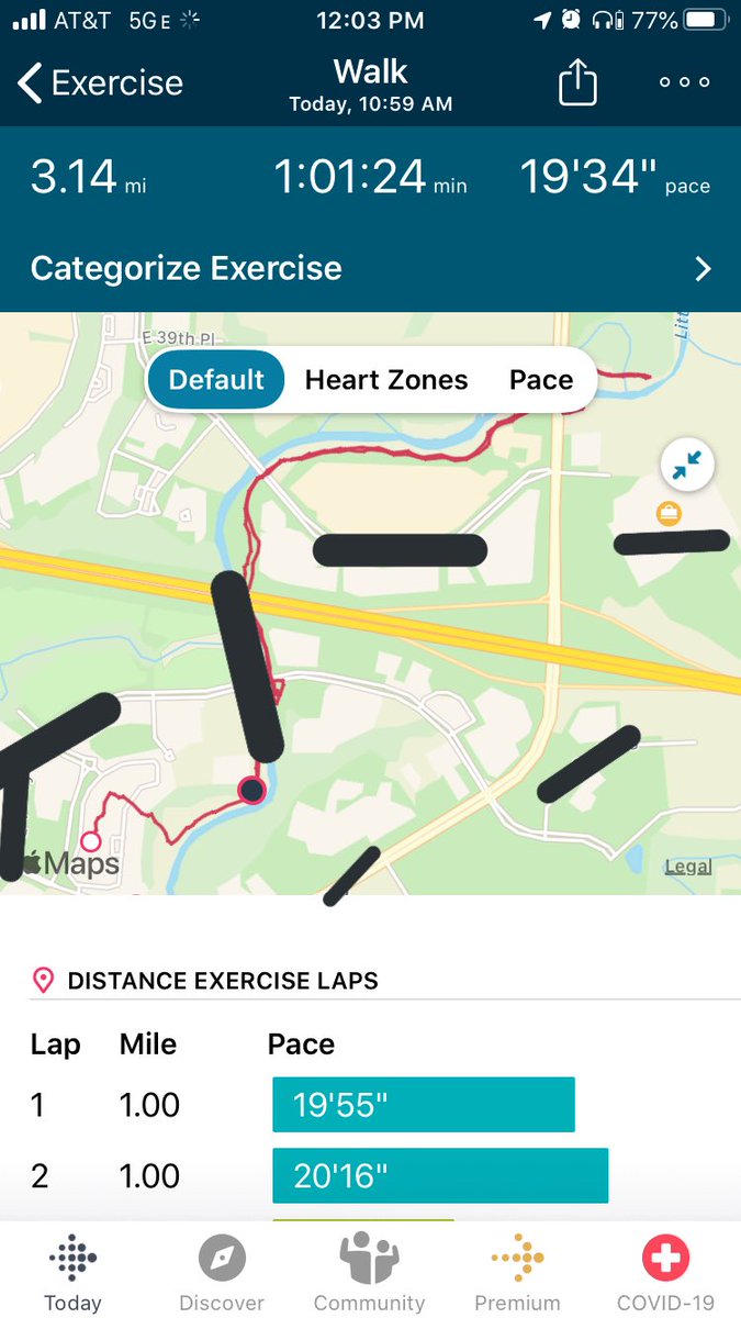 FrankeEngelman's tweet photo. It has been years since I got to do a 5k after what happened to my hip, let alone anything more than a mile without having to stop from hip pain. Thank you @ISD_Wellness  for helping be back into this. https://t.co/LjdY7lRfgg
