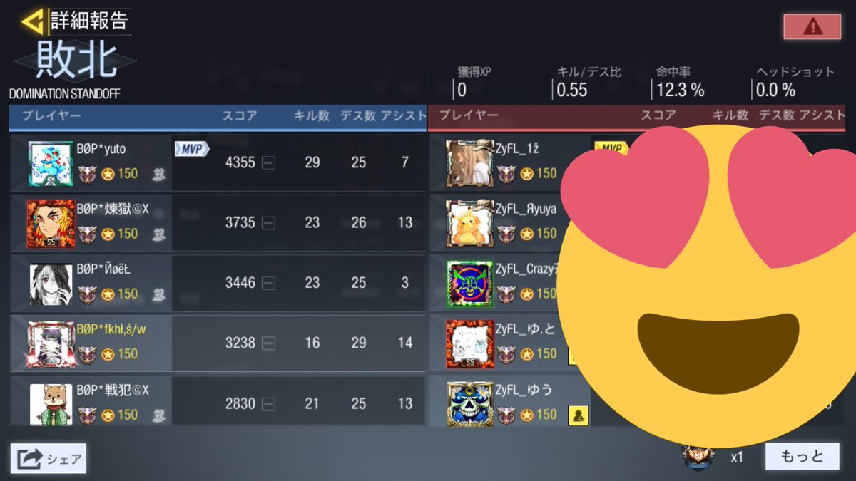 BPyodast1's tweet image. 今日のスクリムー！
スクリム初勝利！
サーチが問題だな僕。
ZyFLクランの皆さんありがとうございました！
またお願いします！
#CoDモバイル 
#codモバイルスクリム