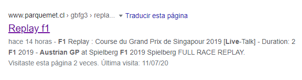 Esteban_ct's tweet photo. OJO @parquemetminvu, buscando información sobre F1 GP Austria en google me dio como resultado un sitio de su página https://t.co/W8yf34O9ZY que debe ser un malware alojado en su servidor. 

@pisapapeles_net 
@fayerwayer https://t.co/ItoaAJxQWv