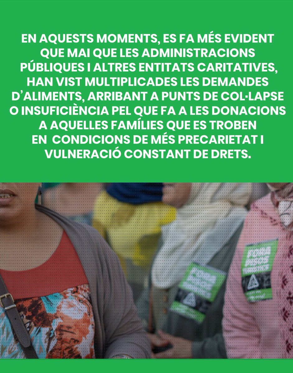 Mansuetsdefoc's tweet image. 🔴Per seguir omplint les caixes d'aliments per a les persones afectades per la COVID 19 que no tenen ingressos
▶️Els Mansuets de Foc volem fer difusió de la Xarxa Popular d'Aliments del Maresme amb els seus punts de recollida d'aliments
👇🏽👇🏽👇🏽
