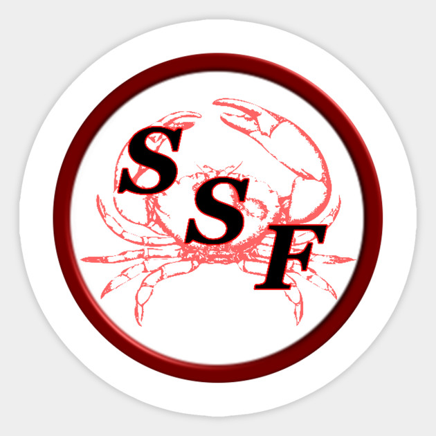 A #SSF Logo magnet