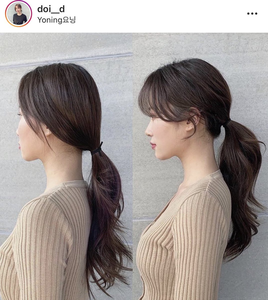 夏のまとめ髪 耳の高さでキュッと結んで後頭部に丸みをもたせる 話題の画像プラス