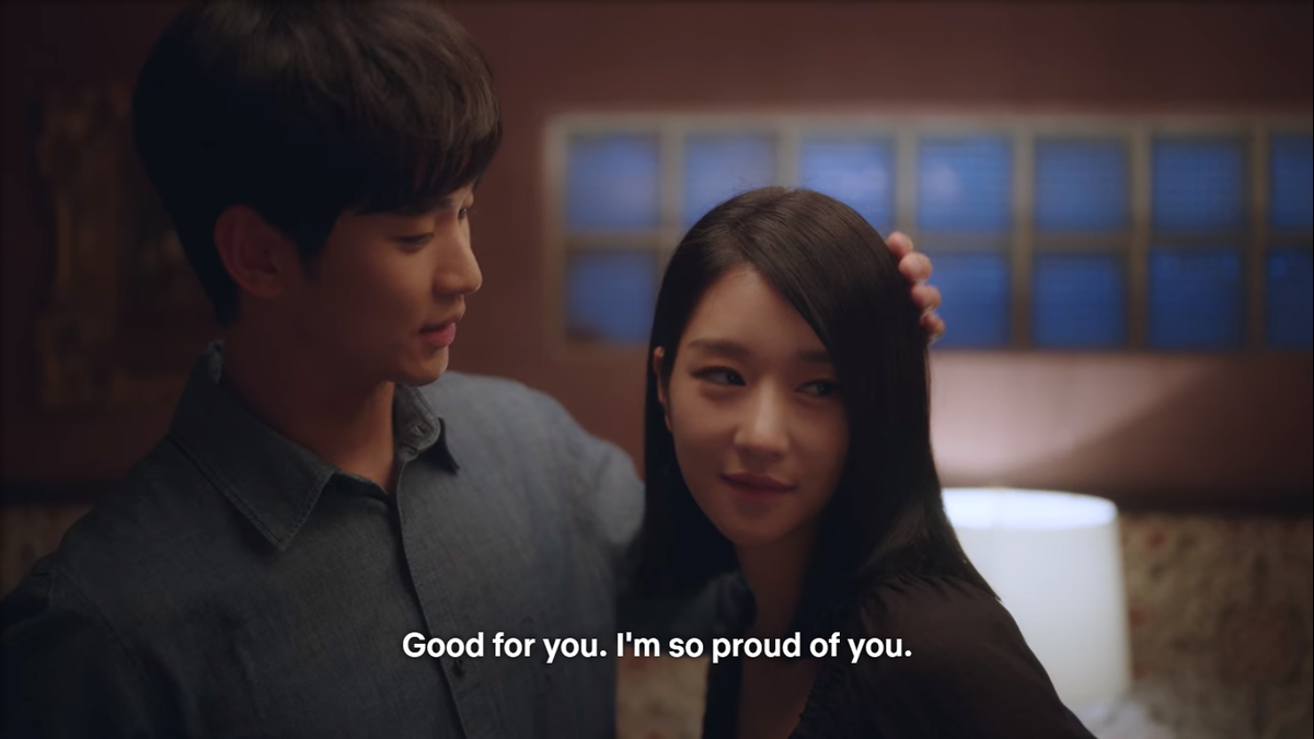iconickdramas's tweet photo. at the end of the day, we're also just like ko mun yeong who loves receiving compliments from the person we like 🥺

#itsokaytonotbeokay #itsokaytonotbeokayep8 https://t.co/SFS5DHZsen