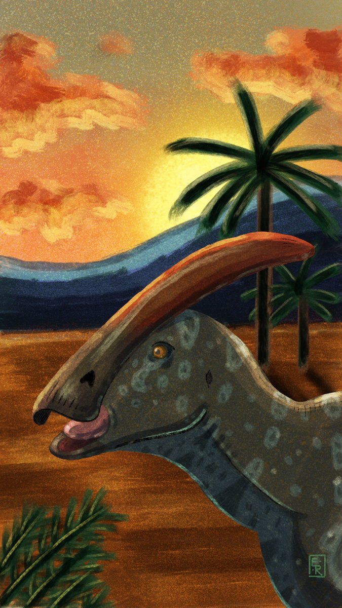 erickreillyart's tweet image. Parasaurolophus tubicen
#RTMPArtchallenge