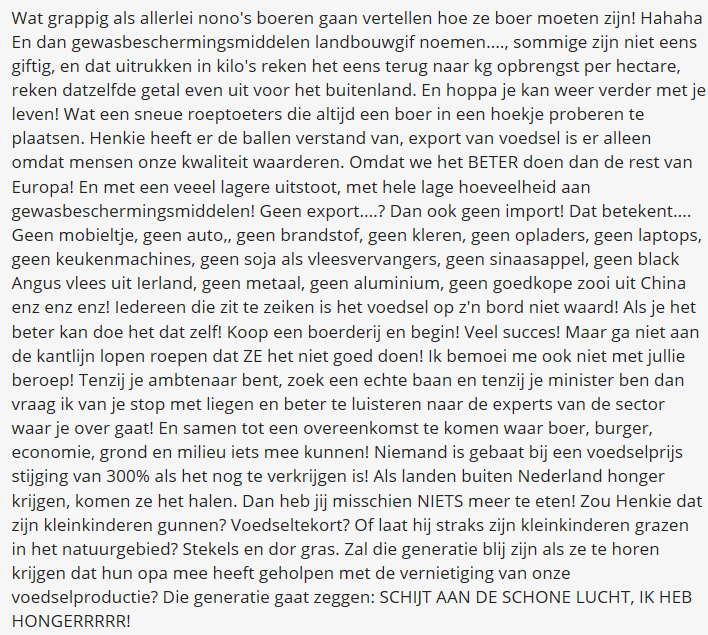 Robdeschepper's tweet photo. Duidelijke taal. https://t.co/aK4fXikNbJ