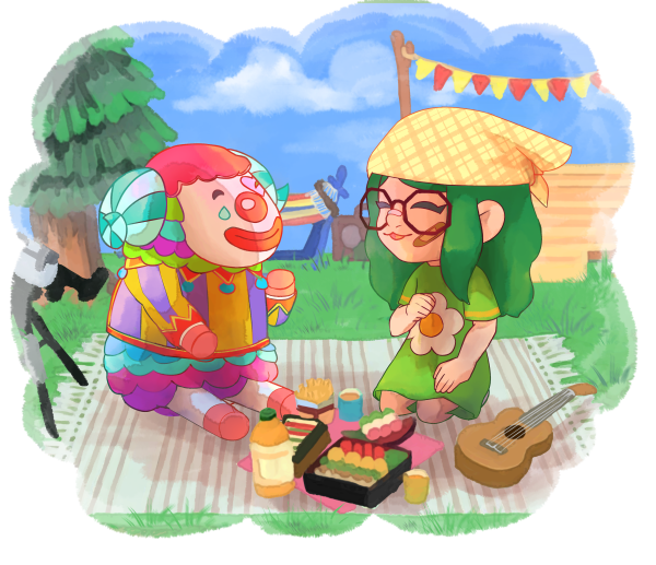 turtlenessAC's tweet photo. I'm under 1k so a true nobody u_u Hi, I'm Mari, and I draw a lot of Animal Crossing! #NobodyArtistClub https://t.co/MNMK8EsBxQ