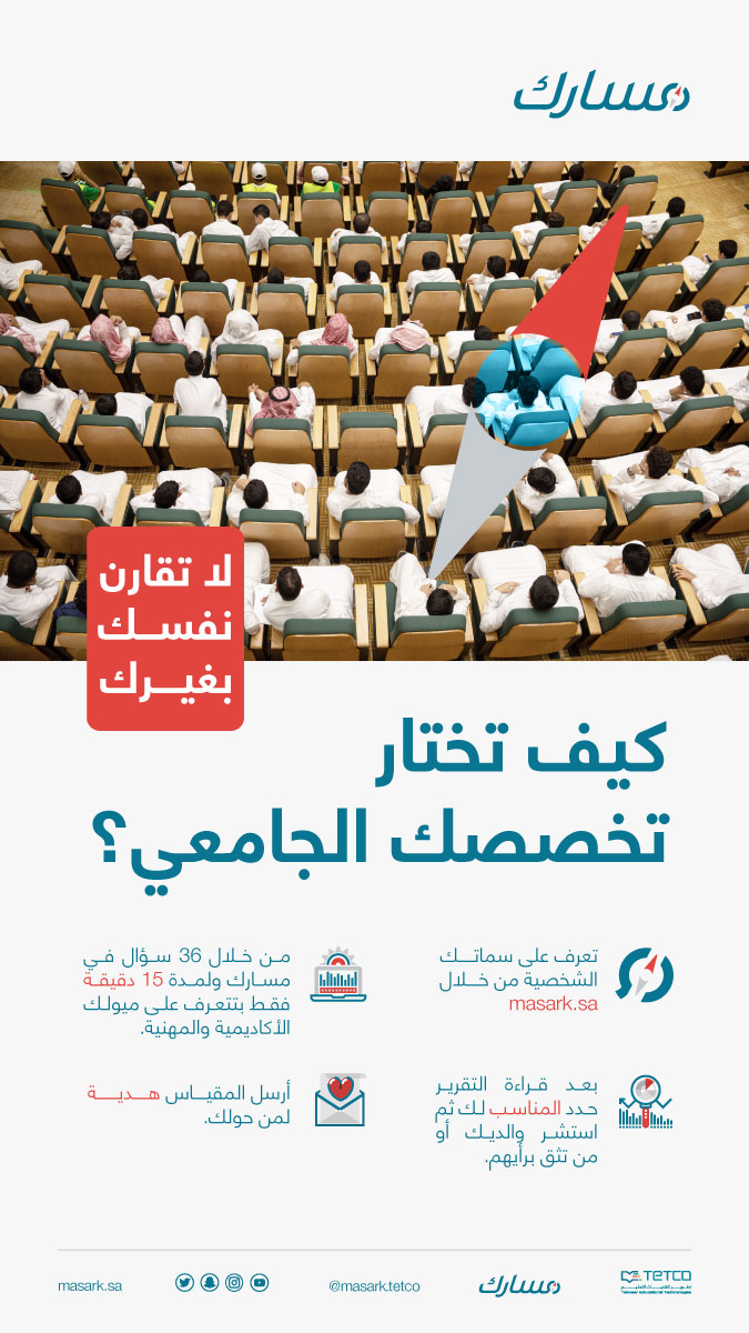 #كيف_تختار_تخصصك_الجامعي؟
#مسارك