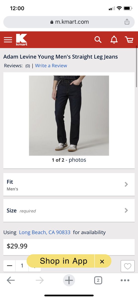 kmart adam levine jeans