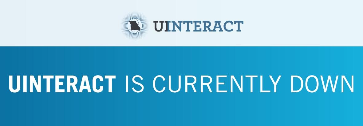 MOLabor's tweet photo. UInteract is currently down. We apologize for any inconvenience. https://t.co/GuJ8KjVS9d