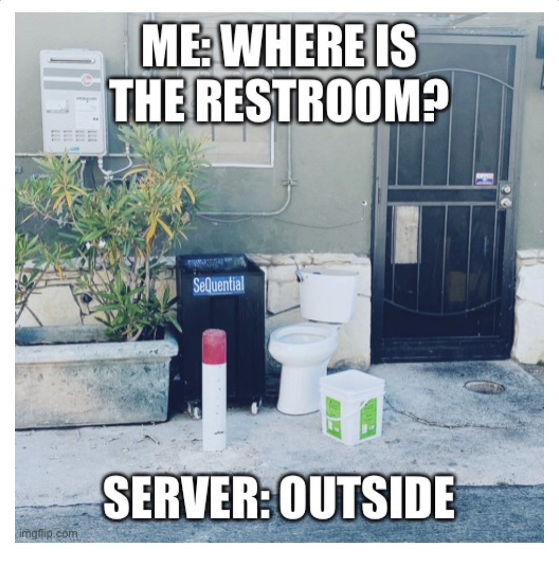 DiogoFelippelli's tweet photo. When you go to a restaurant during a pandemic... https://t.co/gL3XfeW0VT