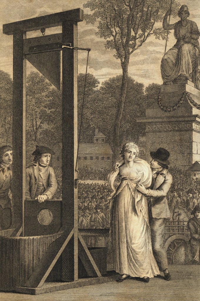 (3/17) Shortly after, debates broke out over how “humane" decapitation really was. When Charlotte Corday was executed in 1793, witnesses observed that her "eyes seemed to retain speculation for a moment or two, and there was a look in the ghastly stare."