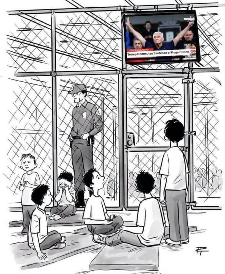 JimmyBear2's tweet photo. #AmericaOrTrump #RogerStoneIsACriminal #RogerStoneSentenceCommuted #ChildrenInCages
#ConcentrationCamps #TrumpIsACriminal
#TrumpMustGo
#DumpTrumpDayNov3 🚮
#JoeBidenForPresident2020 🇺🇸 https://t.co/6MKTtq9Z6f