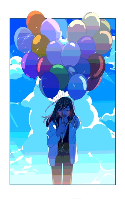 #まほやく_FA
荷が重いから、半分こ 